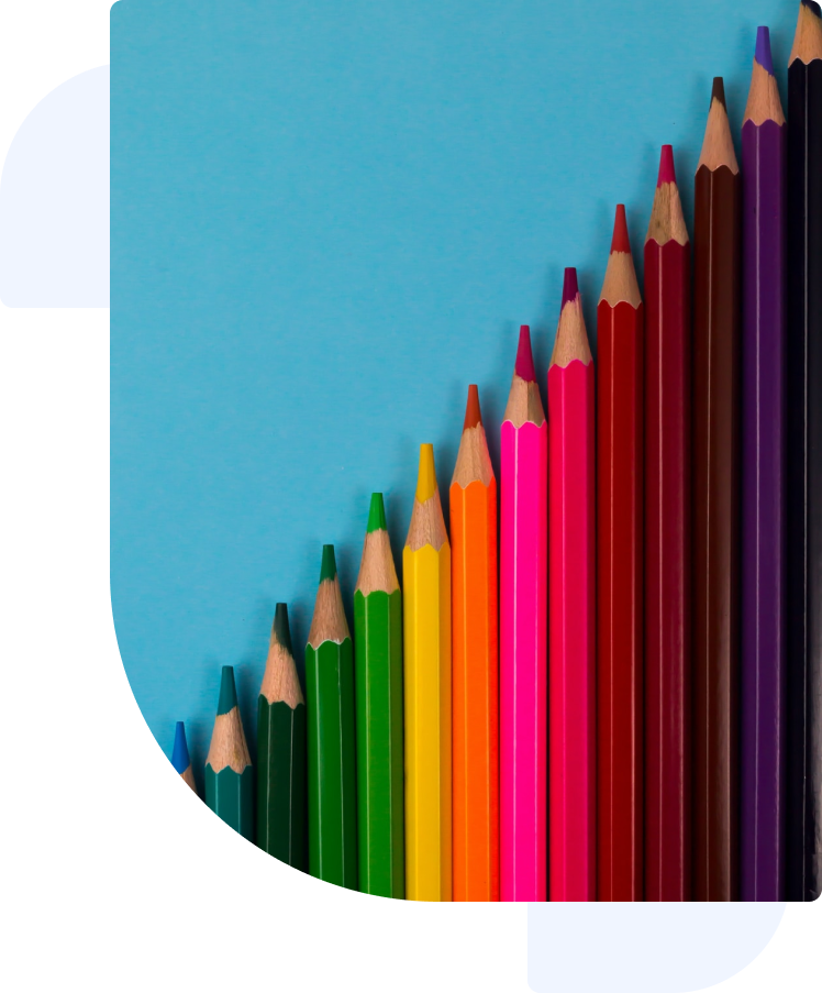 color pencil graph